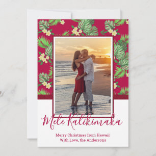 Photo Mele Kalikimaka julkort