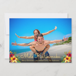 Photo Mele Kalikimaka julkort