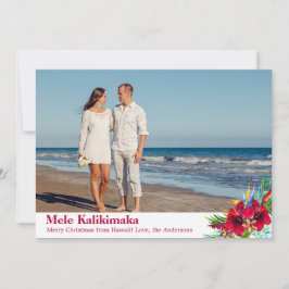 Photo Mele Kalikimaka julkort