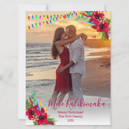 Photo Mele Kalikimaka julkort