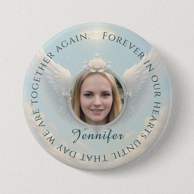 Photo Memorial Button Knapp (Framsida)