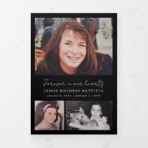 Photo Memorial Funeral Firande of Life Program