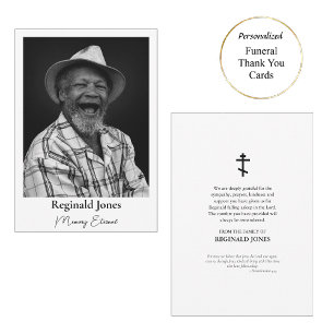 Photo Memorial Orthodox Christian Tack Kort