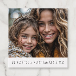 Photo Merry, liten jul Gåvor Etiketter