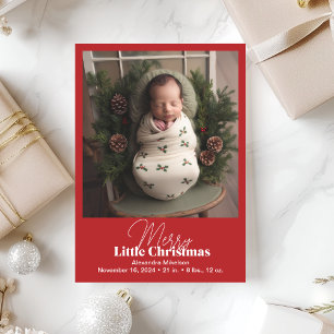 Photo Merry Little jul Julkort