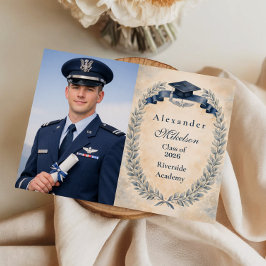 Photo Military Air Force Graduation Theme Meddelande