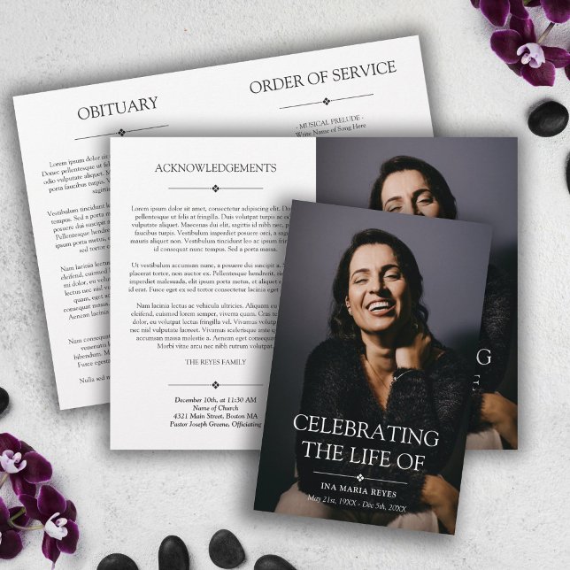 Photo Minimal Firande i Life-begravningsprogrammet (Skapare uppladdad)