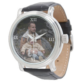 Photo Minimalist Fars dag | Vit Armbandsur