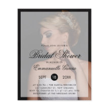 Photo Modern Budget Inbjudningskort för möhippan