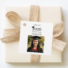 Photo modern Graduation Party DIY Gåvor Etiketter