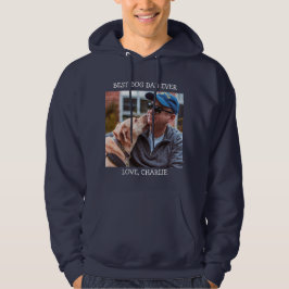 Photo Namn för Anpassningsbarna Hund någonsin Fars Hoodie