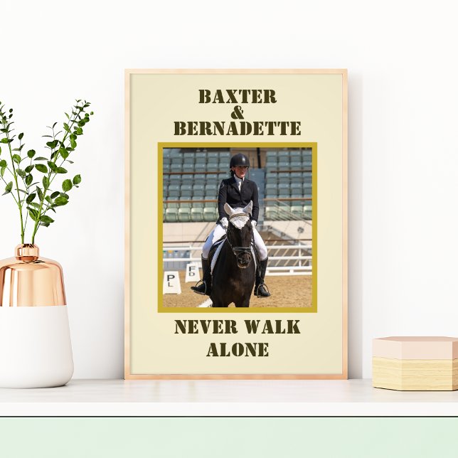 Photo Namn Horse Owner Älskare Poster (Skapare uppladdad)