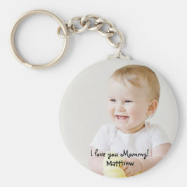 Photo Namn I kärlek du mamma Mors dag Nyckelring