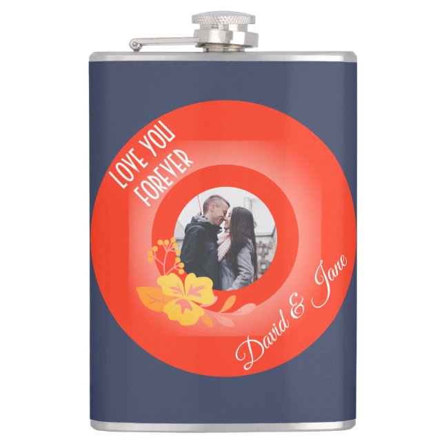 Photo Namn Modern Romantik Sweet Valentines day Fickplunta (Framsidan)
