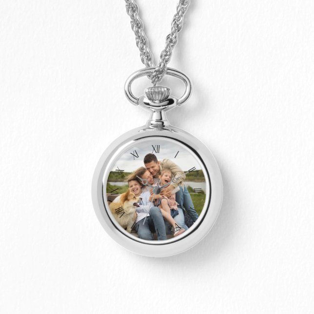 Photo Necklace Watch Armbandsur (Framsida)