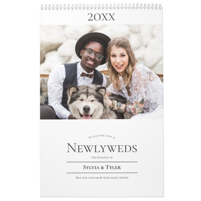 Photo Newlyweds Kalender (Omslag)