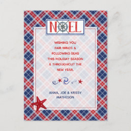 Photo NOEL Nautical Fair Vind Red Play Helgdag Vykort
