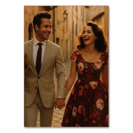 Photo och Burgundy Bordsnummer