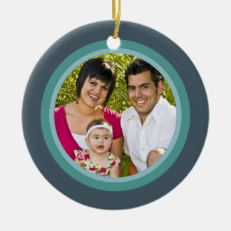 Photo Ornament för julfamiljen Kor