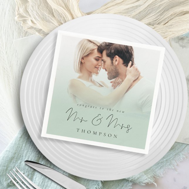 Photo Overlay Gratulerar New Mr. Sage Pappersservett (Skapare uppladdad)