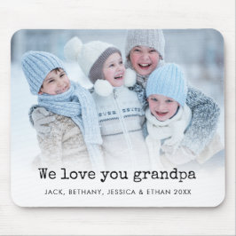 Photo Overlay Kärlek du Grandpa Namn Year Musmatta