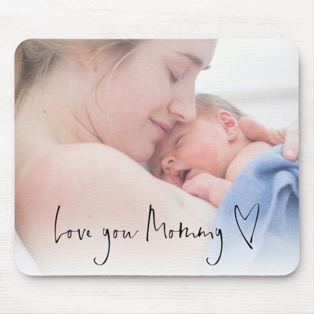 Photo Overlay Kärlek Mamma  Heart Musmatta (Framsidan)