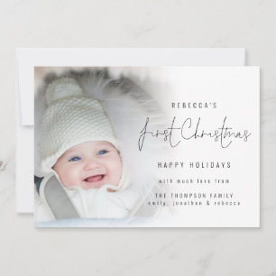 Photo Overlay Script Baby Första jul