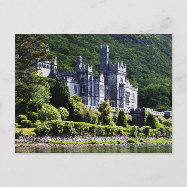 Photo Painting Kylemore Abbey Vykort (Framsida)