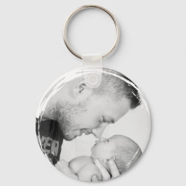 Photo Papa – Rétro Personnalisé Nyckelring