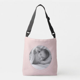 Photo Pastel Rosa Crossbody Bag Axelväska