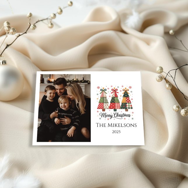Photo Patchwork Christmas Julkort (Skapare uppladdad)