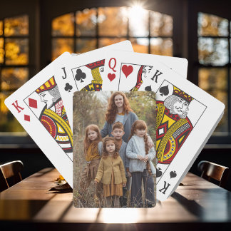 Photo Personalize-spelkort Casinokort