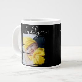 Photo Personlig Fars dag Jumbo Mugg