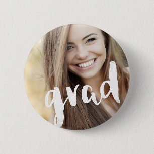 Photo Personlig Modern Grad Firande Knapp