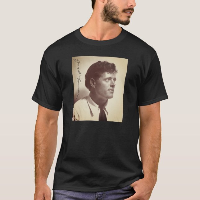 Photo porträtt of Jack London T-Shirt (Framsida)