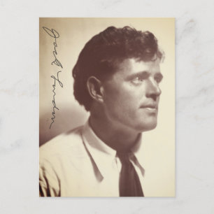 Photo porträtt of Jack London Vykort