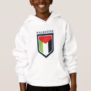 Photo Print för Palestina och palestinska flagga T Shirt