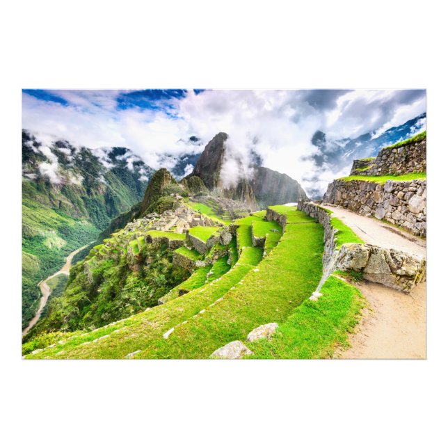 Photo print Machu Picchu Fototryck (Framsidan)