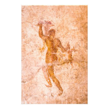 Photo Print - Roman Fresco, Ancient Pompeii, Itali