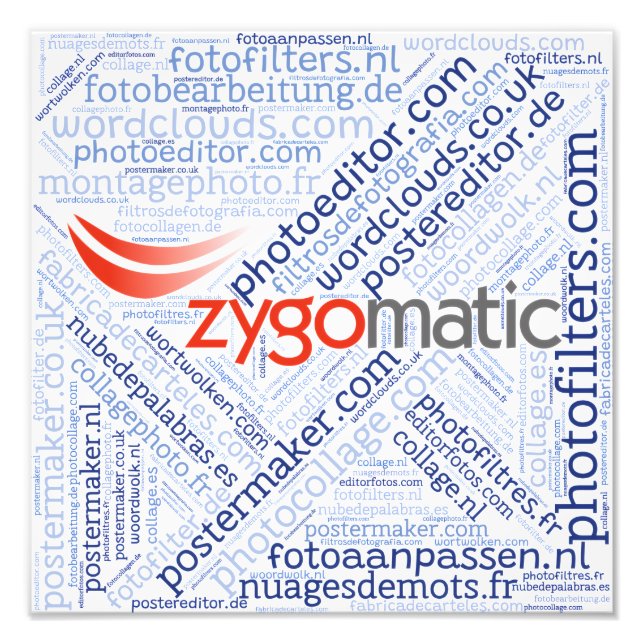 Photo Print (square) Fototryck (Framsidan)