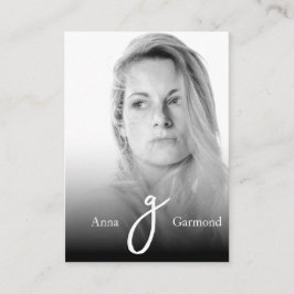 *~* Photo Professionell Simple AP31 QR Minimal Visitkort