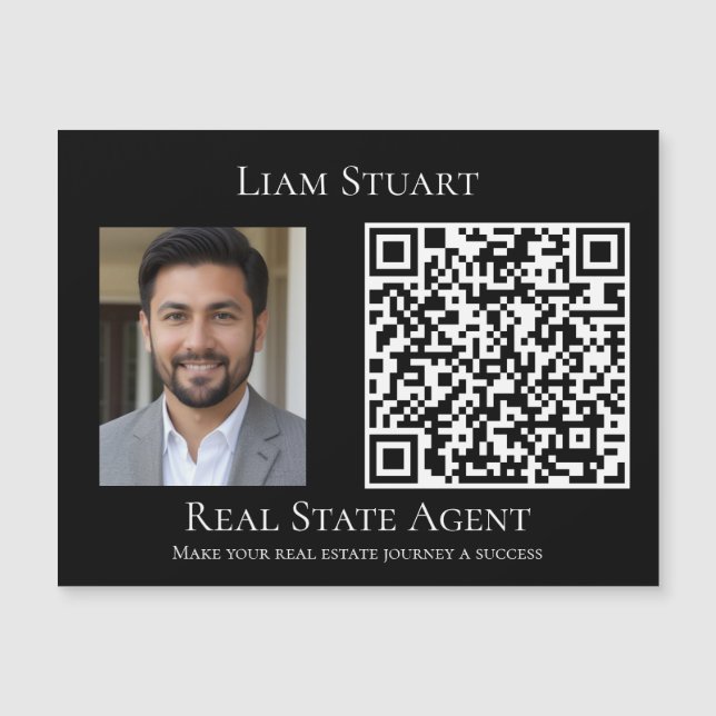 Photo QR-kod Business Company Large (Framsida)