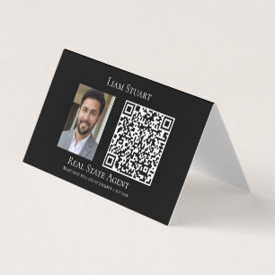 Photo QR-kod Business Company Large Kort