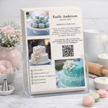 Photo QR-kod för konditoriskbakeritjänster