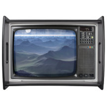 Photo Ram "TV"-serverfack, Vintage-TV
