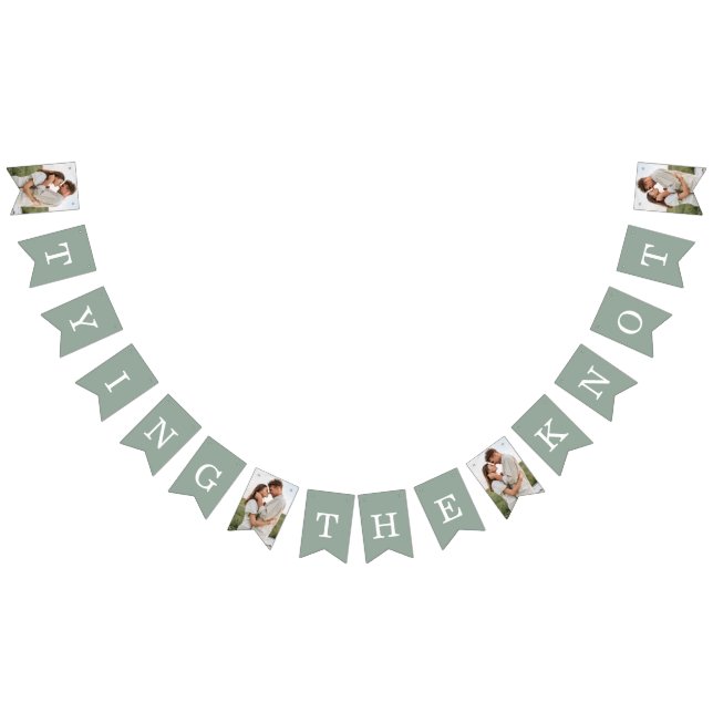 Photo Rehearsal Middag Eucalyptus Bunting Flaggor (Alla)