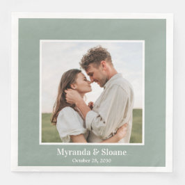 Photo Rehearsal Middag Eucalyptus Pappersservett