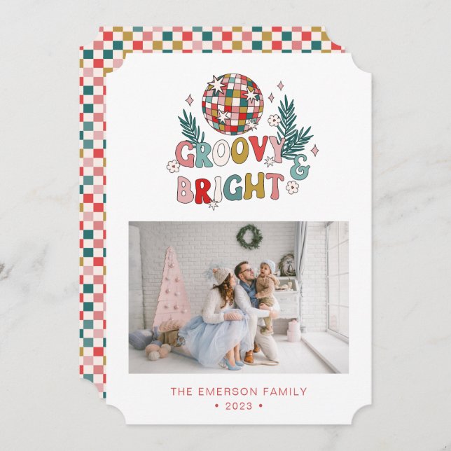 Photo Retro-julkort Julkort (Fram/baksida)