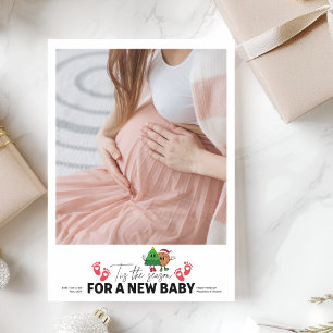 Photo Retro Tis - meddelande om Graviden av säsong