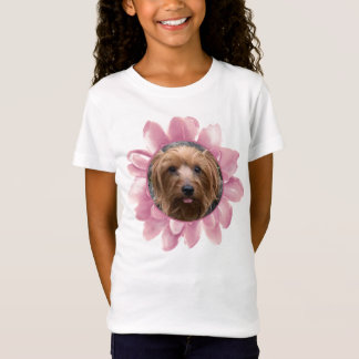 Photo Rosa Flower-Personlig T Shirt